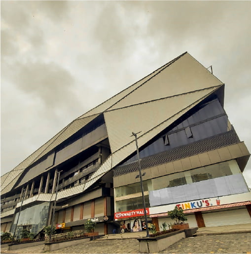 coworking space in Indore Nexus mall exterior photo